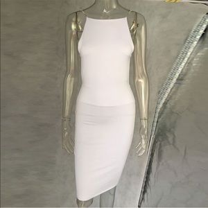 Backless Slim Sling Dress